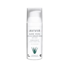Avivir Aloe Vera 24-timers Creme - Nærende Pleje 50ml