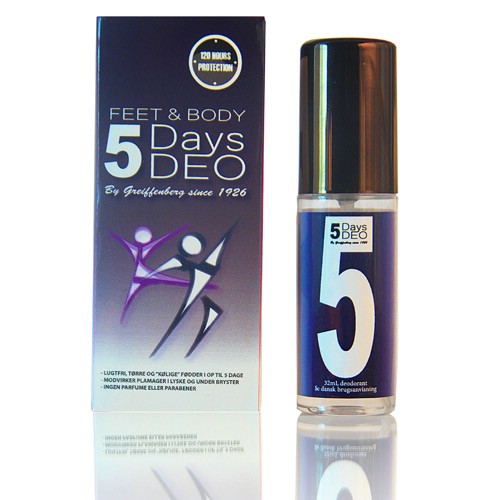 5 Dages Foddeodorant – Friskhed i 5 dage!