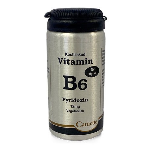 B6 Vitamin Pyridoxin 12 Mg    90 Tabletter