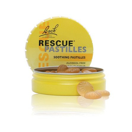 Bach Rescue Pastiller 50 G - Stresslindring til hverdagens pres