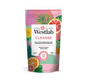 Westlab Badesalt Cleanse 1kg – Forkæl Dig Selv med Rensning
