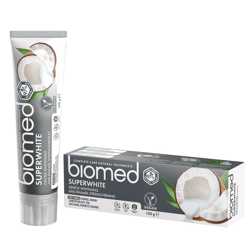 Biomed?    Superwhite Tandpasta 100 Ml