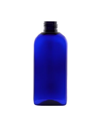 150 Ml Oval Blå PET Plastflaske - Perfekt til Skønhedsprodukter
