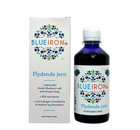 Blueiron Flydende Jerntilskud 330 Ml – Effektiv Jernløsning