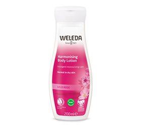 Weleda Kropslotion med Vild Rose - 200 ml Tilbud