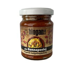 Biogan Økologisk Vegansk Bønnepostej 125g – Sund Spredning