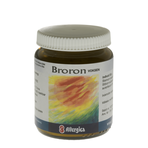 Allergica Broron Voksen 50 G – Homøopatisk velvære middel