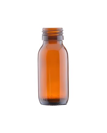 60 Ml  Brun Glasflaske   28 410