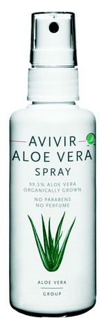 Avivir Aloe Vera Gel Spray 99,5% - Hurtig Lindring 75 ml
