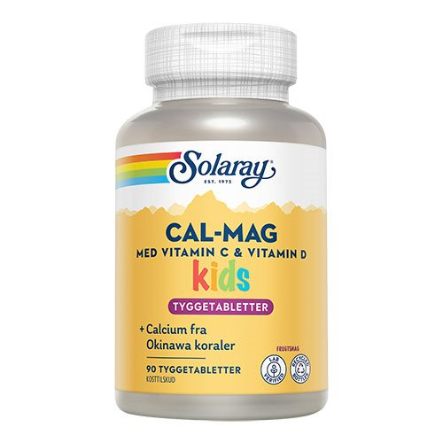 Cal Mag Kids M  Vitamin C Og D 90 Tabletter