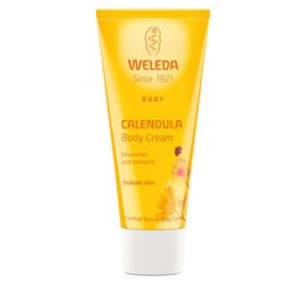 Weleda Calendula Kropscreme 75 Ml - Beskytter Babyhud