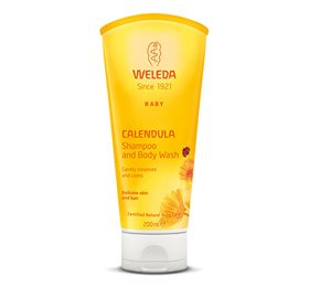 Weleda Calendula Shampoo & Kropsvask 200 ml - Skånsom Pleje