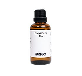 Allergica Capsicum D6 Bull 50ml - Homøopatisk Velværetilskud