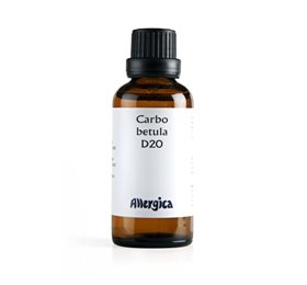 Allergica Carbo Betula D20 Bull 50ml - Homøopatisk middel