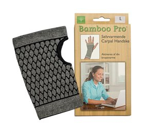 Bamboo Carpal Handske - Reducer hævelse og ømhed