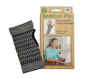 Bamboo Carpal Handske - Lindrende støtte til hænderne