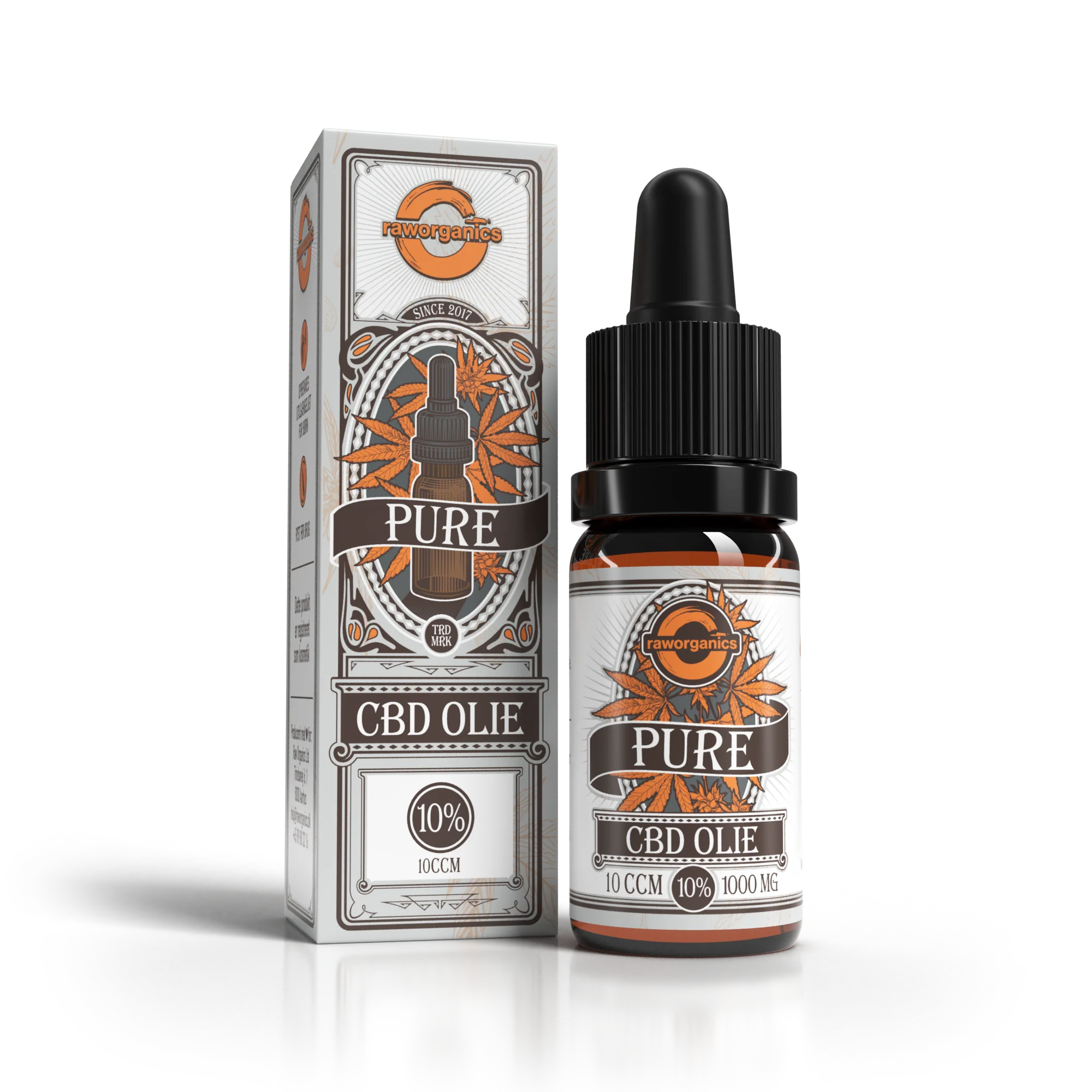 Raworganics Pure Cbd Olie 10
