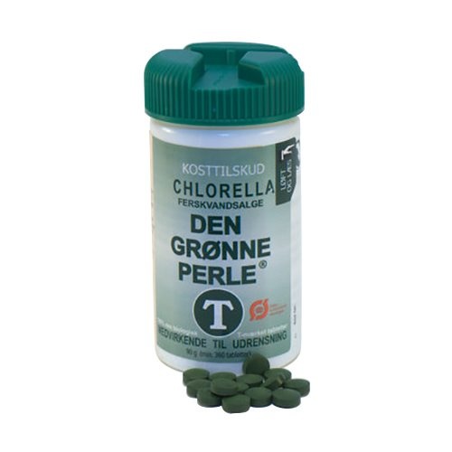 Chlorella   Den Grønne Perle   360 Tabletter