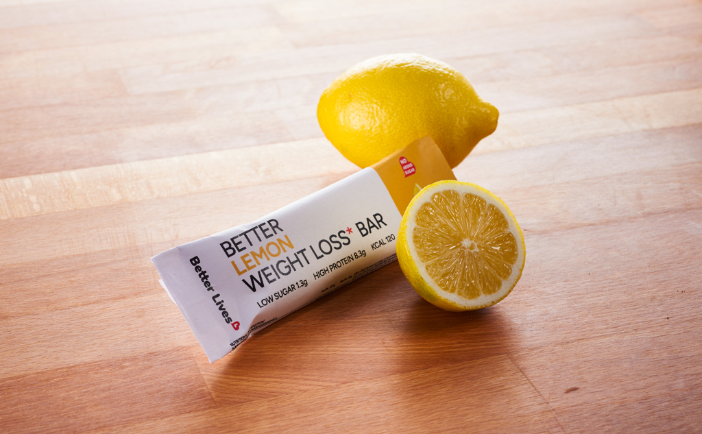 Betterlives Protein Bar med Citron til Vægttab