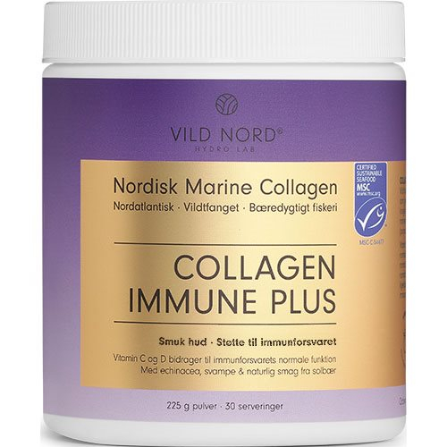 Vild Nord Collagen Immune Plus 225g - Styrk Immunforsvaret!