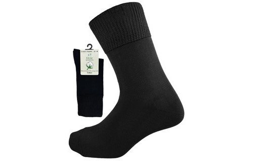Cotton   Diabetic   Comfort Sock  Sort  Str  43 46   1 Pk