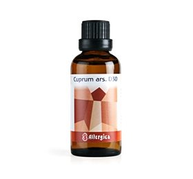 Allergica Cuprum Ars D30 Cellesalt 50ml – Homøopatisk middel