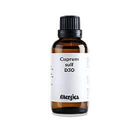 Allergica Cuprum Sulf D30 50ml – Homøopatisk middel på tilbud
