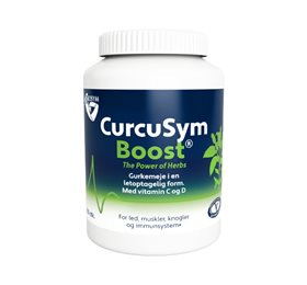 Biosym Curcusym Gurkemeje Boost - 100 Kapsler til Immunforsvar