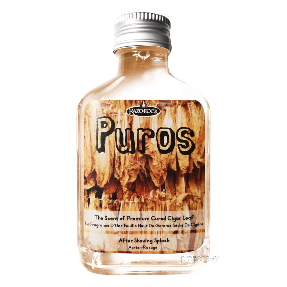 Razorock Puros Aftershave Splash  100 Ml