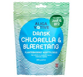 Aliga Aqtive Chlorella Blæretang 200 G – Sundhedsgave!
