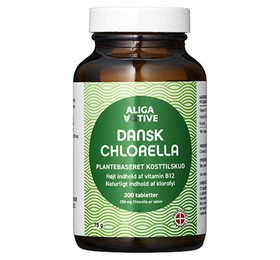 Aliga Aqtive Dansk Chlorella Pulver 200 G – Naturlig Sundhed