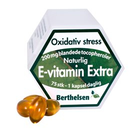 Berthelsen E Vitamin Ekstra 75 Kap - Sundhedsboost!