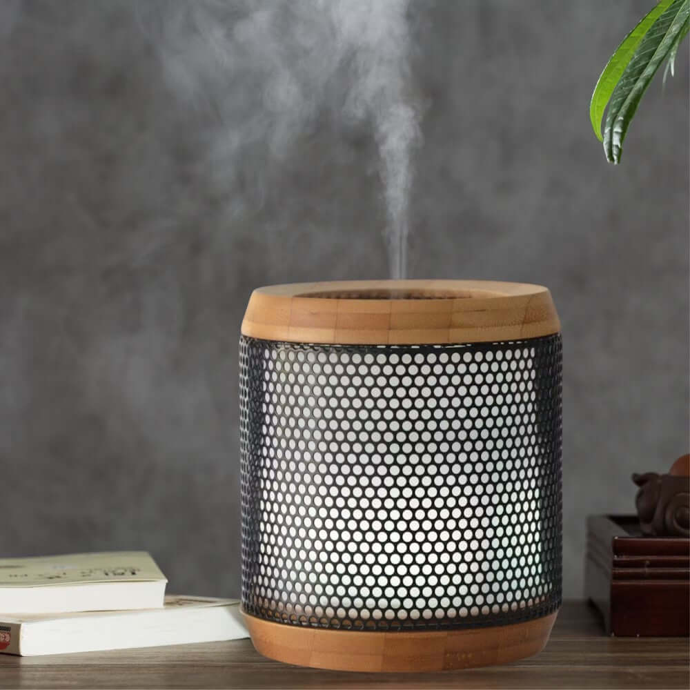 Apos Elipsia Aroma Diffuser i Bambus og Metal