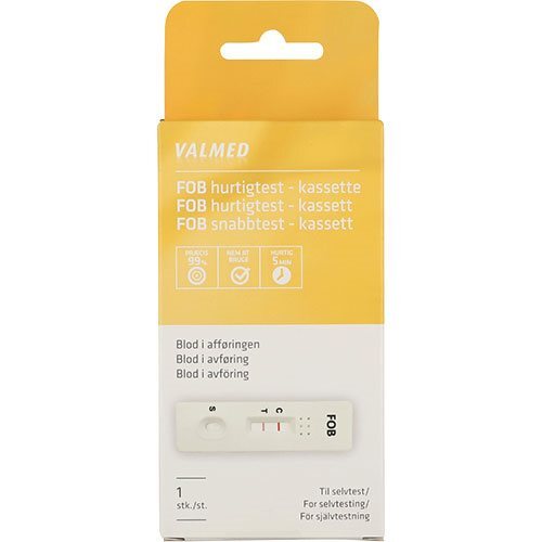Fob Test  Blod I Afføring  1 Stk