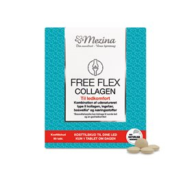 Mezina Free Flex Collagen 90 Tab - Styrk Dine Ledders Sundhed