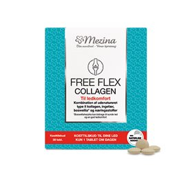 Mezina Free Flex Collagen 30 Tabletter - Sundhed for Leddene