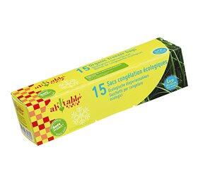 Fryseposer Af Bioplastik 15 Stk 6l