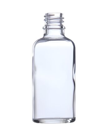 100 Ml  Klar Glasflaske   Din18
