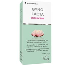 Vitabalans Gynolact Vaginaltablet - 8 stk. til intim sundhed