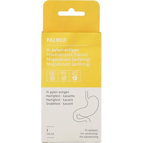 H  Pylori Antigen Mavesår Test 1 Stk