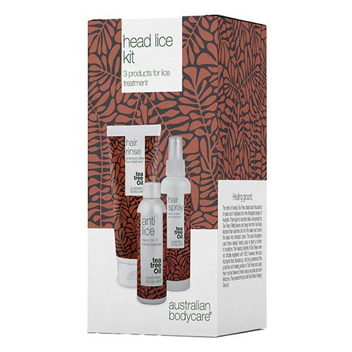 Australian Bodycare Head Lice Kit   Værdi 404 95 Anti Lice  Hair Rinse Shampoo  Hair Spray
