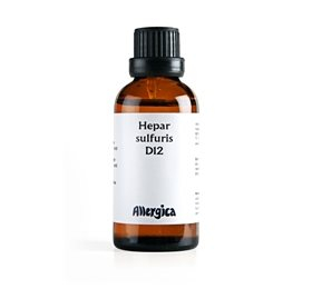 Allergica Hepar Sulf D12 - Homøopatisk Lægemiddel 50ml