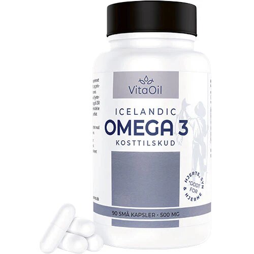 Vitaoil Icelandic Omega 3 Kapsler   90 Kapsler