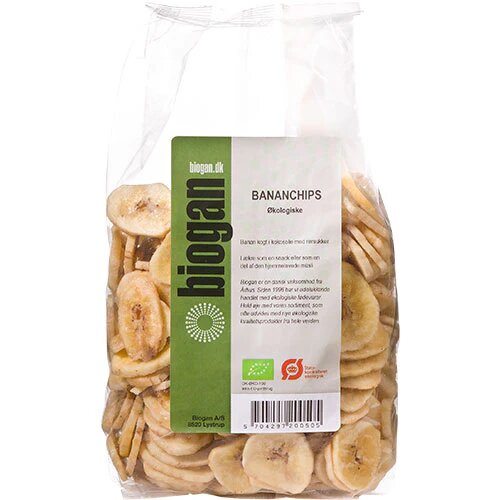 Bananchips øko    400 Gram