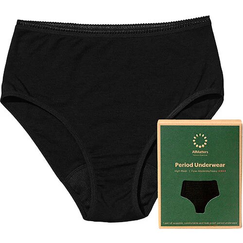 Allmatters High Waist Underwear Moderate Heavy Xxs