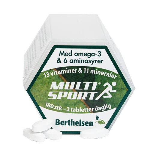 Multisport Berthelsen   180 Tabletter