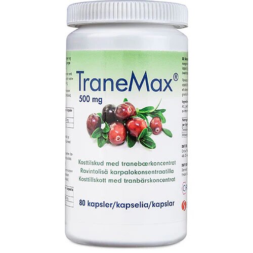 Tranemax   80 Kapsler