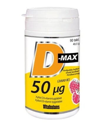 Vitabalans D Max 50  G   90 Tabletter