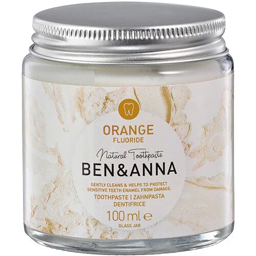 Toothpaste Orange    Fluoride