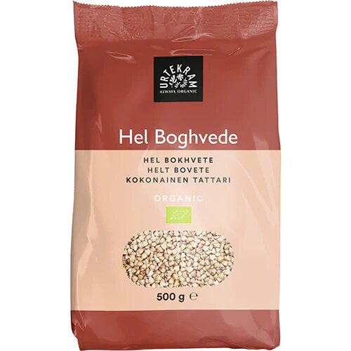 Boghvede Hel økologisk   500 Gram